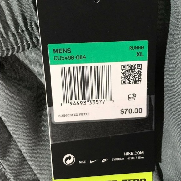 NIKE MEN'S FLEX STANDARD FIT REFLECTIVE TRIM PANT Size X-LARGE - Picture 2 of 3